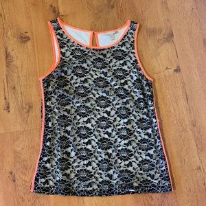 Lace Banana Republic tank